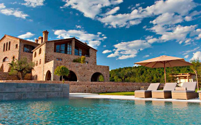 Secluded private estate grounds in Solsona, Catalonia used for Kuma Partners offsites